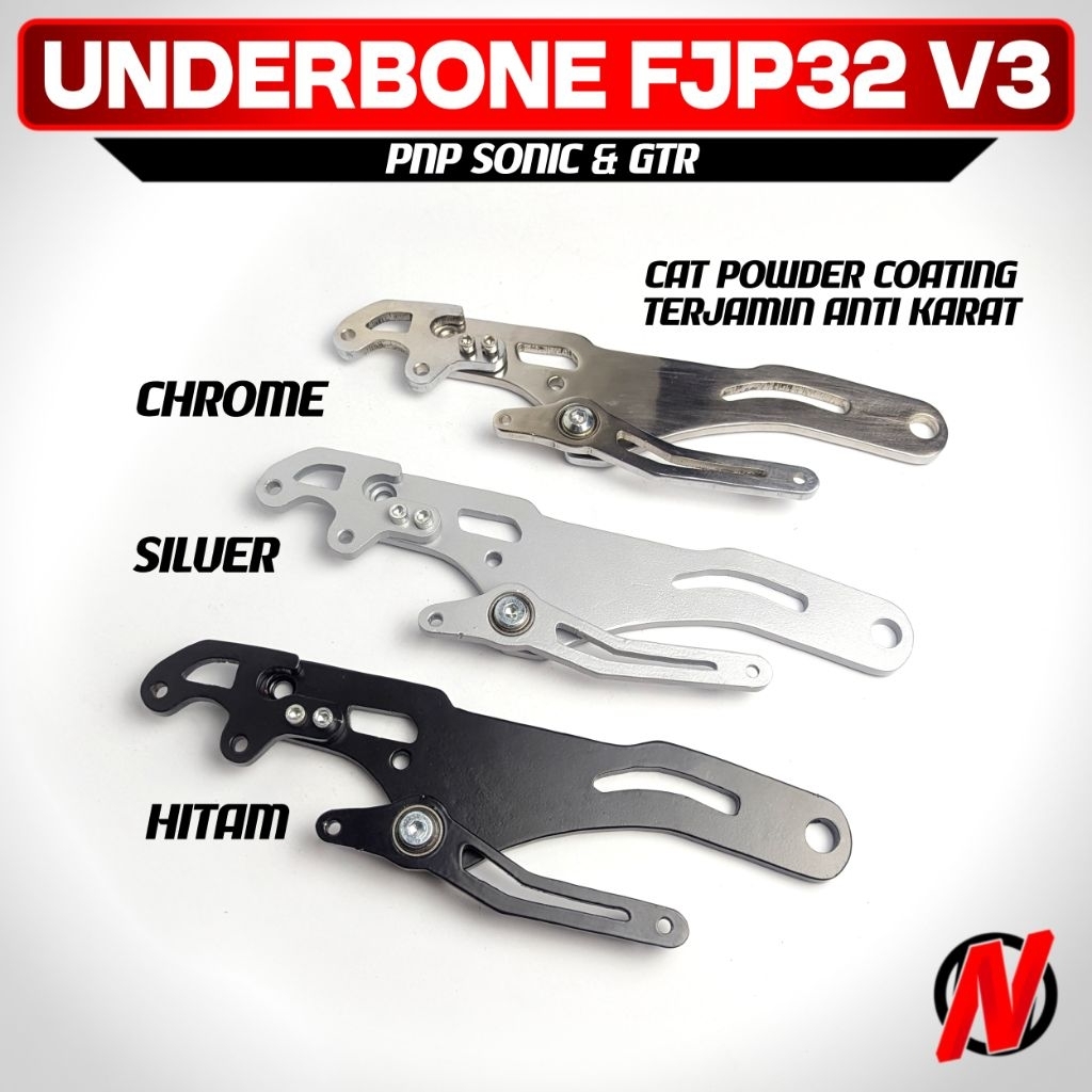 Underbone Sonic Fjp32 V3 Cutting Besi Footstep Underbone PNP Sonic 150 R / GTR 150 R