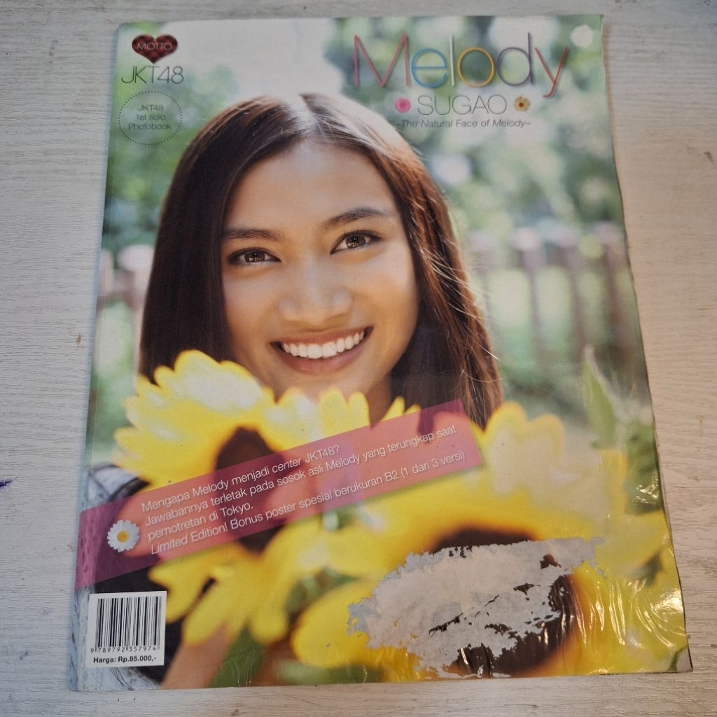 [RARE] Photobook Melody JKT48 Melody SUGAO - The Natural Face of Melody 2013 Buku Foto Limited Editi