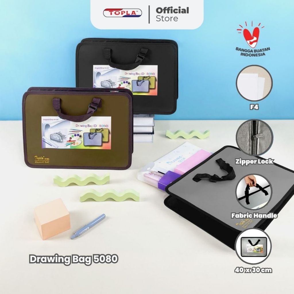 

TOPLA Document Bag 5080 Tas Berkas Kerja Jinjing Laptop Anti Air