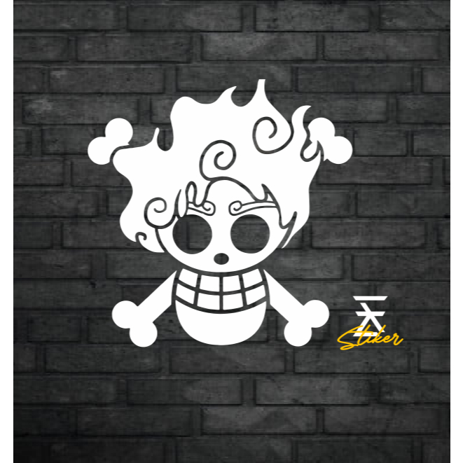 

Stiker Tengkoran Mugiwara Gear 5 Stiker Lucu Keren Cocok Untuk Laptop Motor atau Mobil