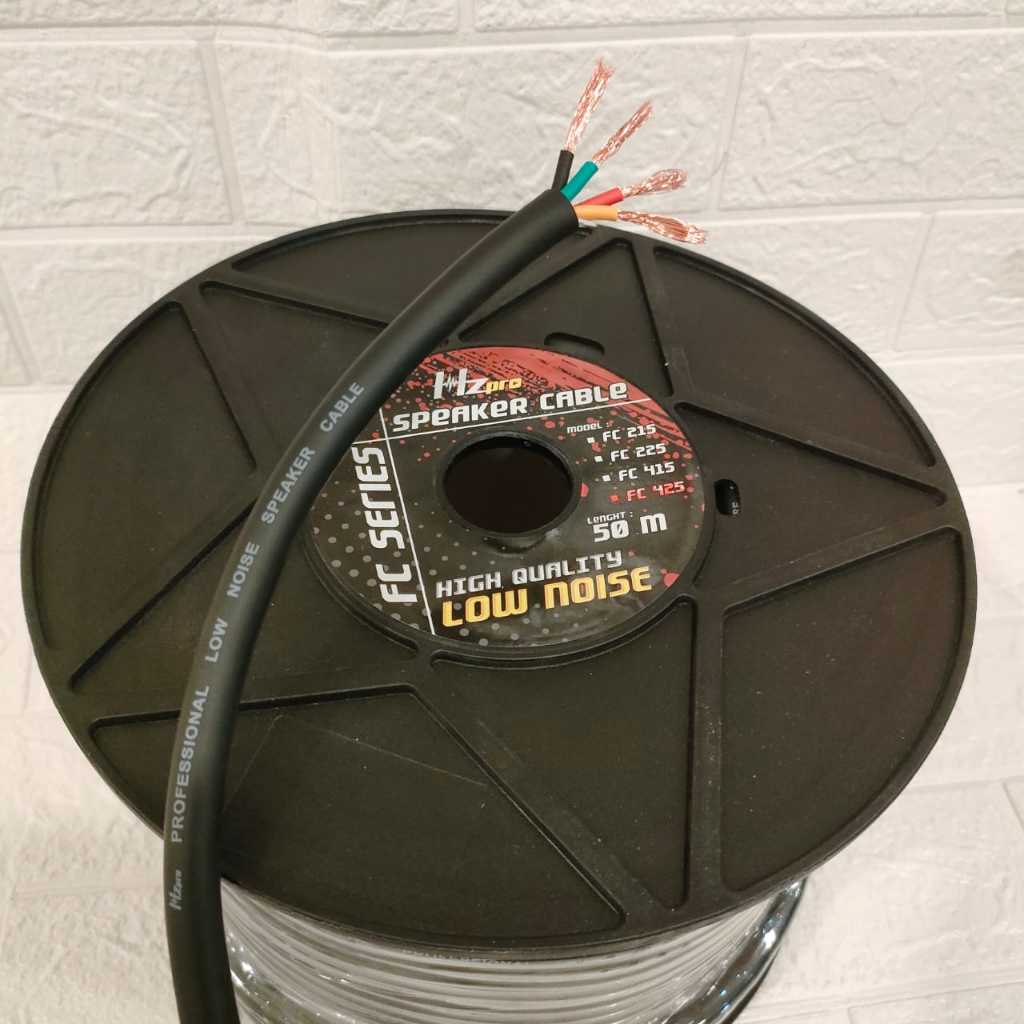 KABEL SPEAKER HZ Pro 4 X 2.5 FC-425 Kabel Spiker Isi 4 X 2.5 FC 425 Original