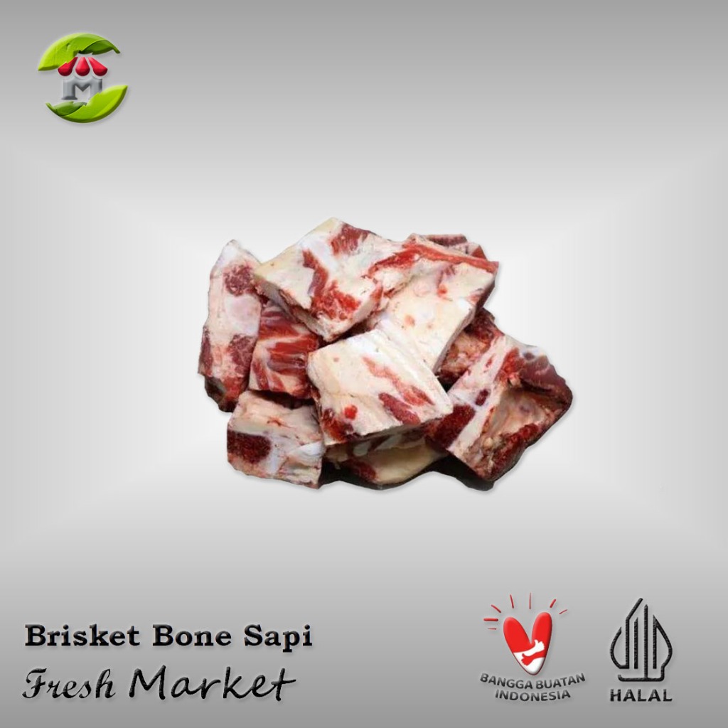 

[DEPOK] Brisket Bone Tulang Iga Gondrong Sapi Import AUS Pack 450gr - 500gr