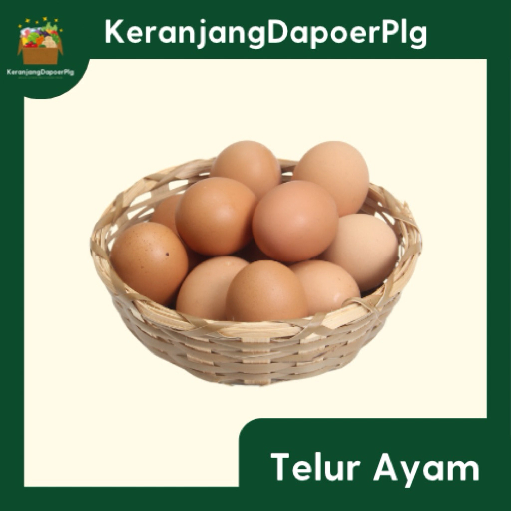 

TELUR AYAM - KERANJANG DAPOER PALEMBANG