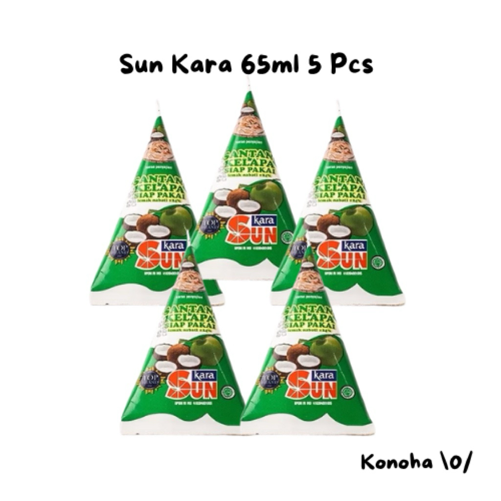 

Sun Kara Santan Kara Cair 65ml 5 pcs