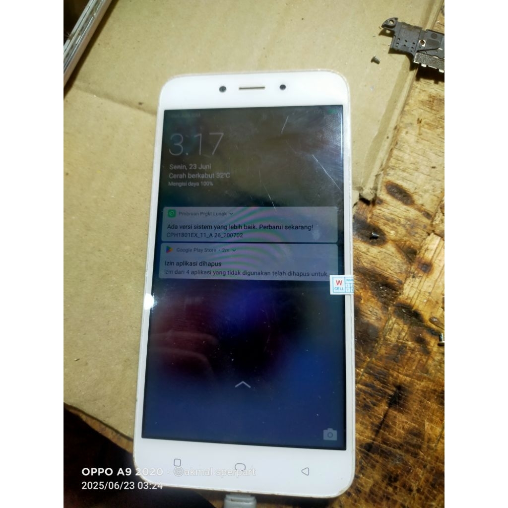 LCD OPPO A71 ORIGINAL COPOTAN TESTED