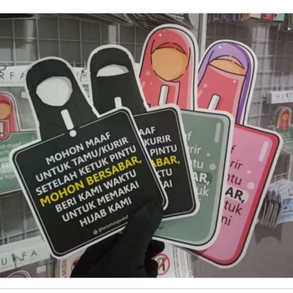 

stiker doa harian shohih isi 10 pcs / stiker kurir / hurfa