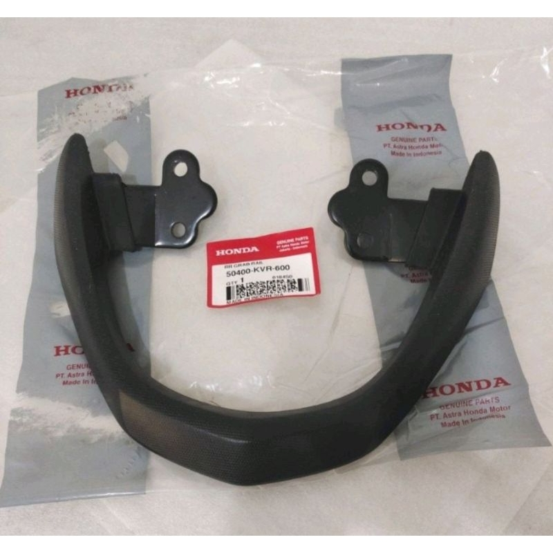 50400KVR600 Behel begel pegangan Jok Belakang Honda Revo lama 2007 original ahm 50400-KVR-600