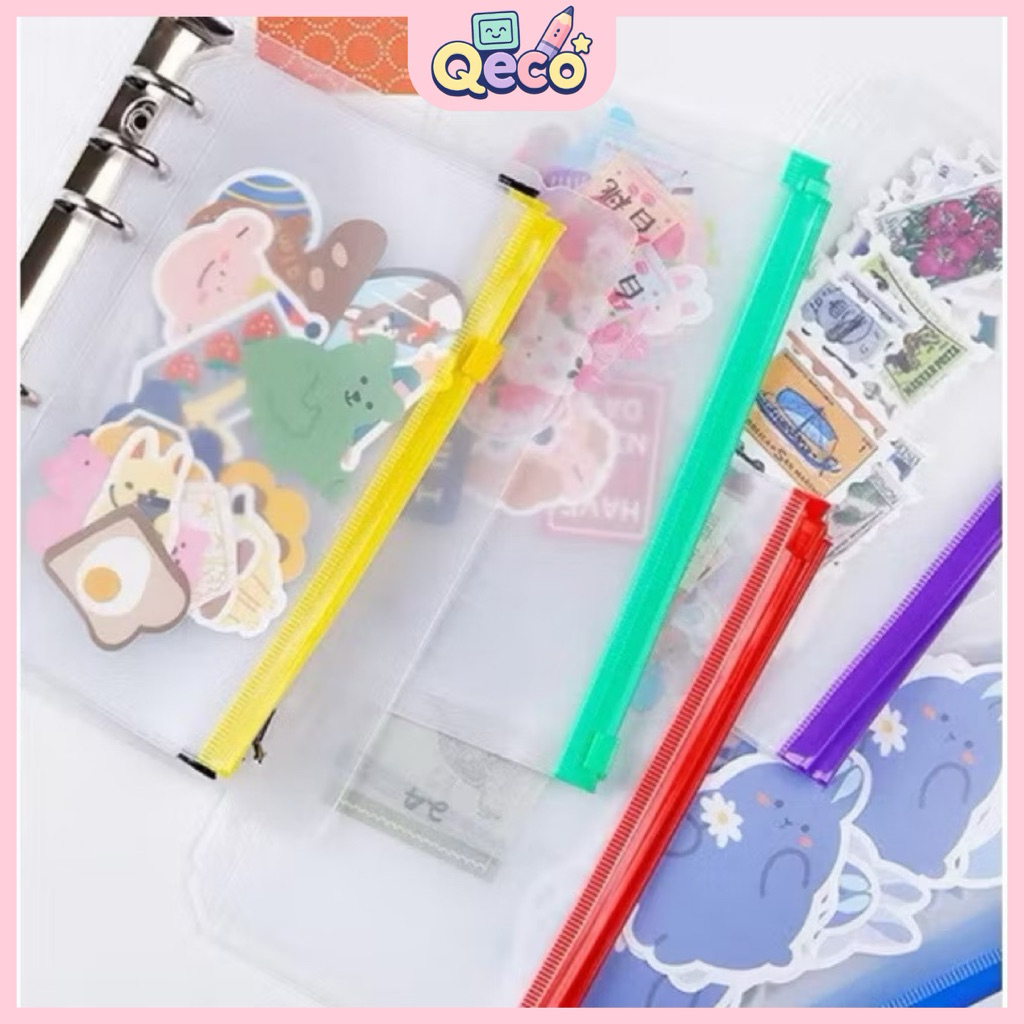 

Ziplock Zipper Sleeve A5/A6 Warna