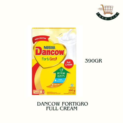 

Susu dancow fortigro full cream 390gr