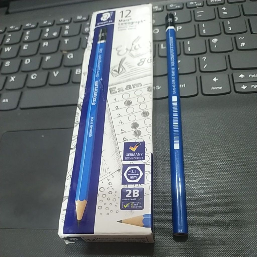 

PENSIL 2B STAEDLER DIJAMIN ASLI 100% ECER 1BIJI&GROSIR