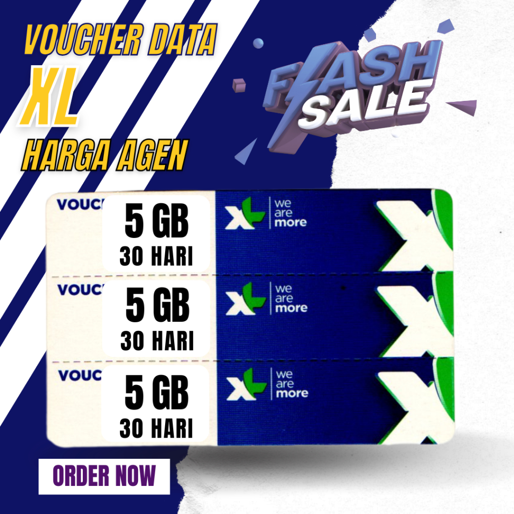 Voucher Data XL 5 GB 30 Hari