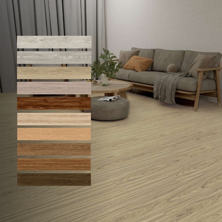 Vinyl Lantai Akira / Lantai Vinyl Plank 2mm Akira Harga Per Box Motif Kayu/ Vinyl Akira Floor