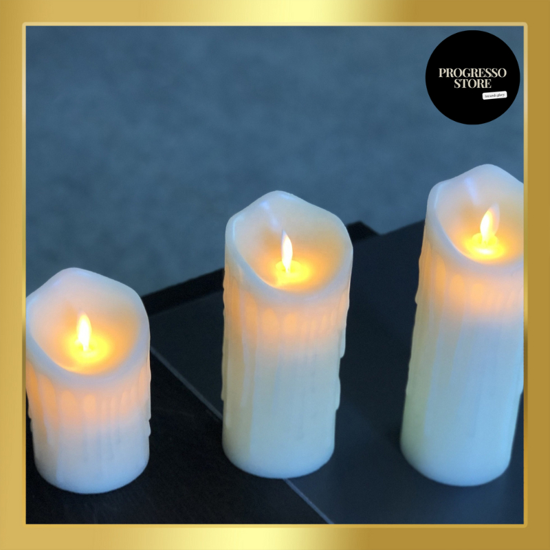 LILIN LED ELEKTRIK LAMPU SUMBU GOYANG / LILIN LED CANDLE BATERAI ELEKTRIK MELELEH / LAMPU HIAS ELEKT