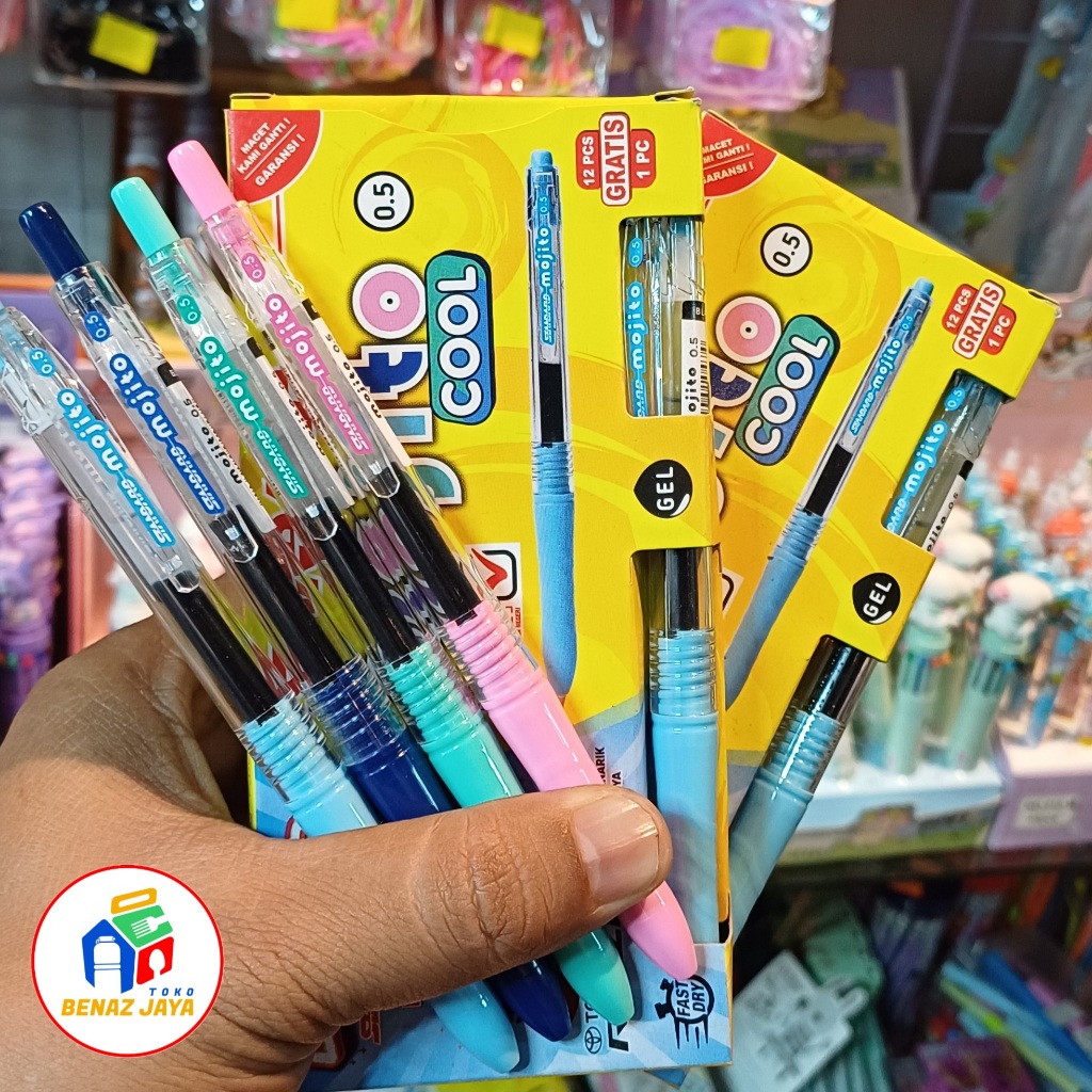 

1 PCS STANDARD PEN MOJITO COOL GEL PEN 0.5 (HARGA PER PCS)