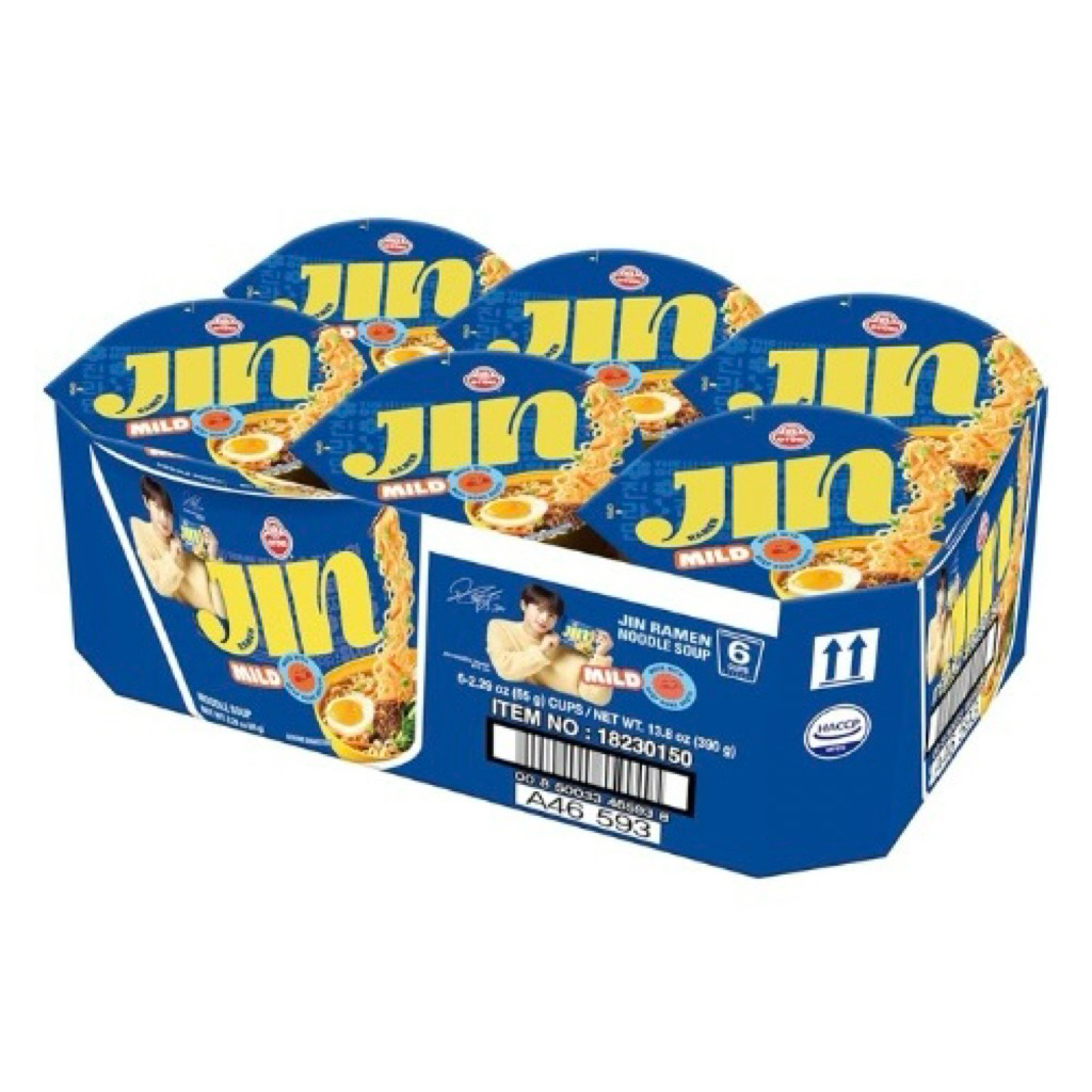 

Ottogi Jin Ramen Mild Multi Cup - 65g x 6pcs