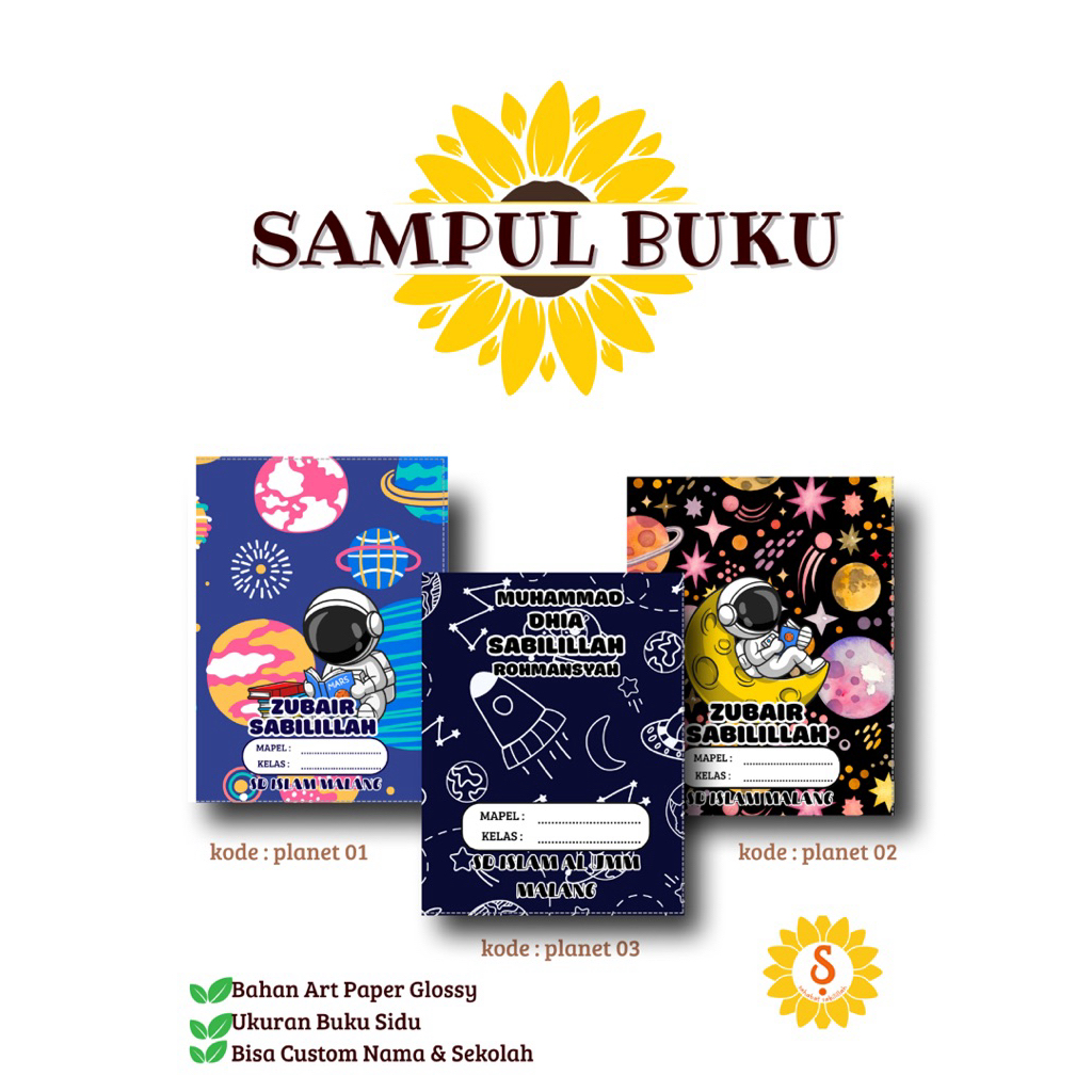 

Sampul Buku Motif Planet