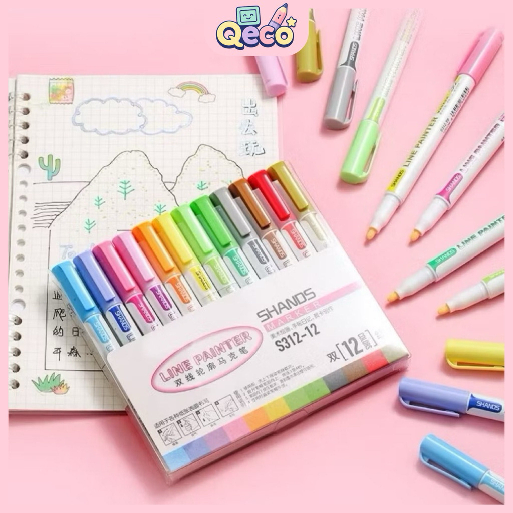 

Silver Line Marker 12 Warna