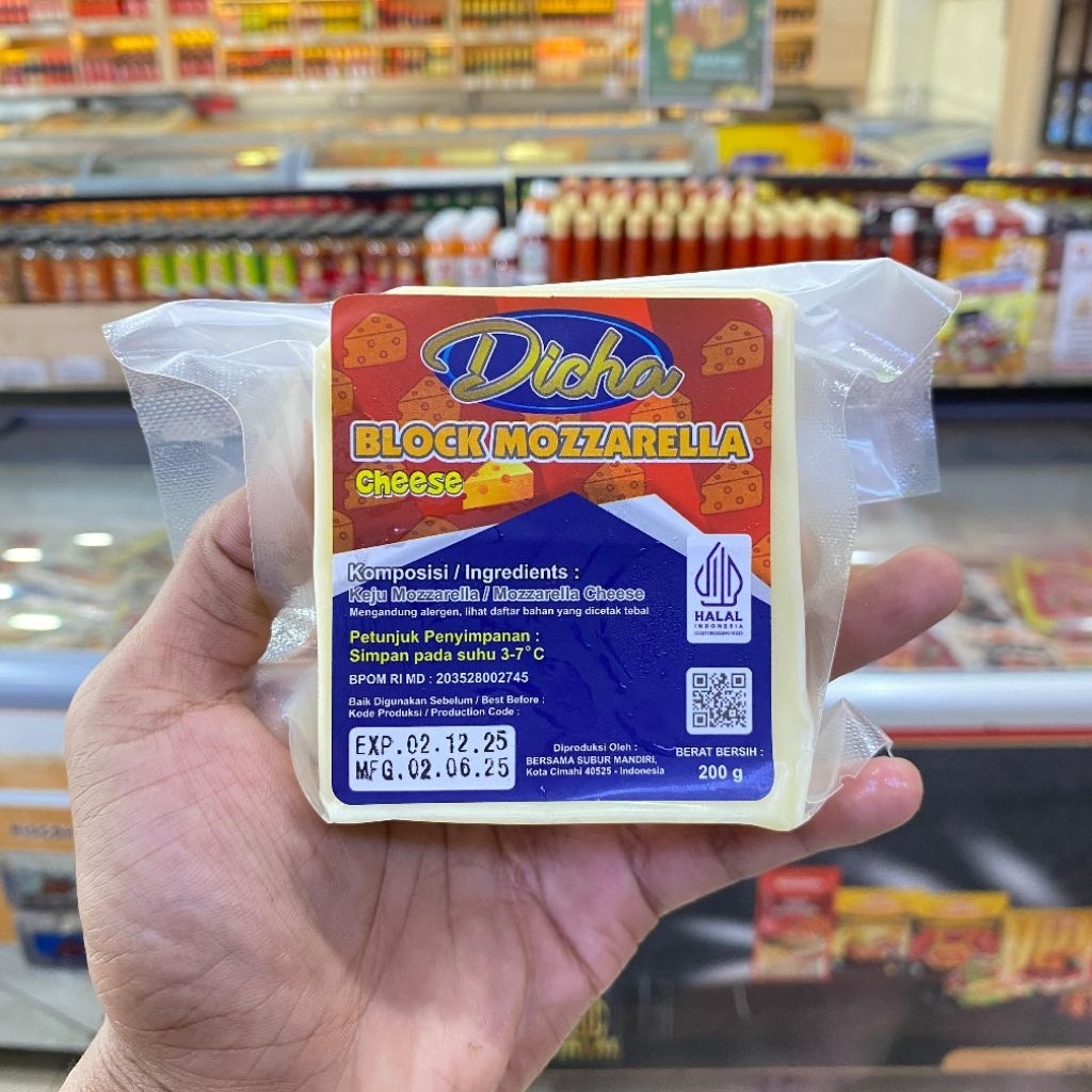 

DICHA - BLOCK KEJU MOZARELLA 200 GR