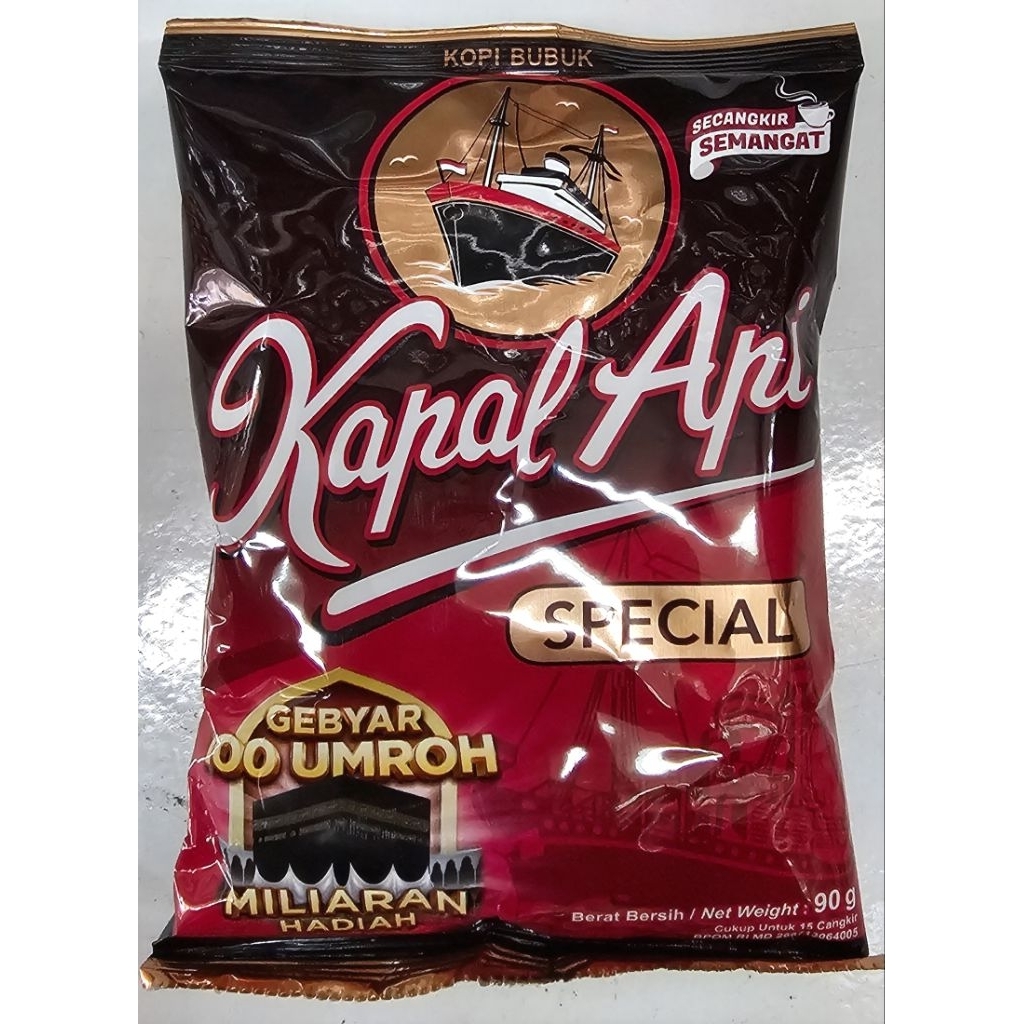 

Kapal Api Kopi Bubuk instan Special 90g