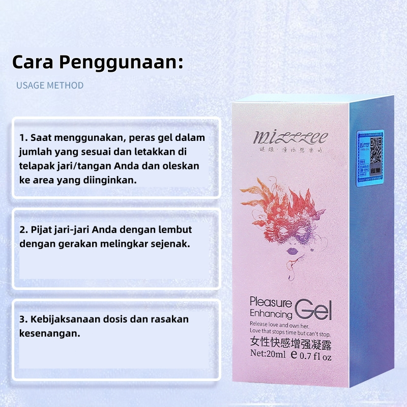 Banikko76 [Privasi Aman] Hogashop Orgasmic Gel For Womenwanita Gel Orgasm Drops 20Ml Gelpelumas