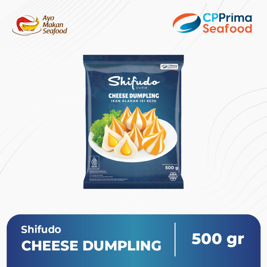 

Shifudo Cheese Dumpling 500 gr / Dumpling Keju 500g