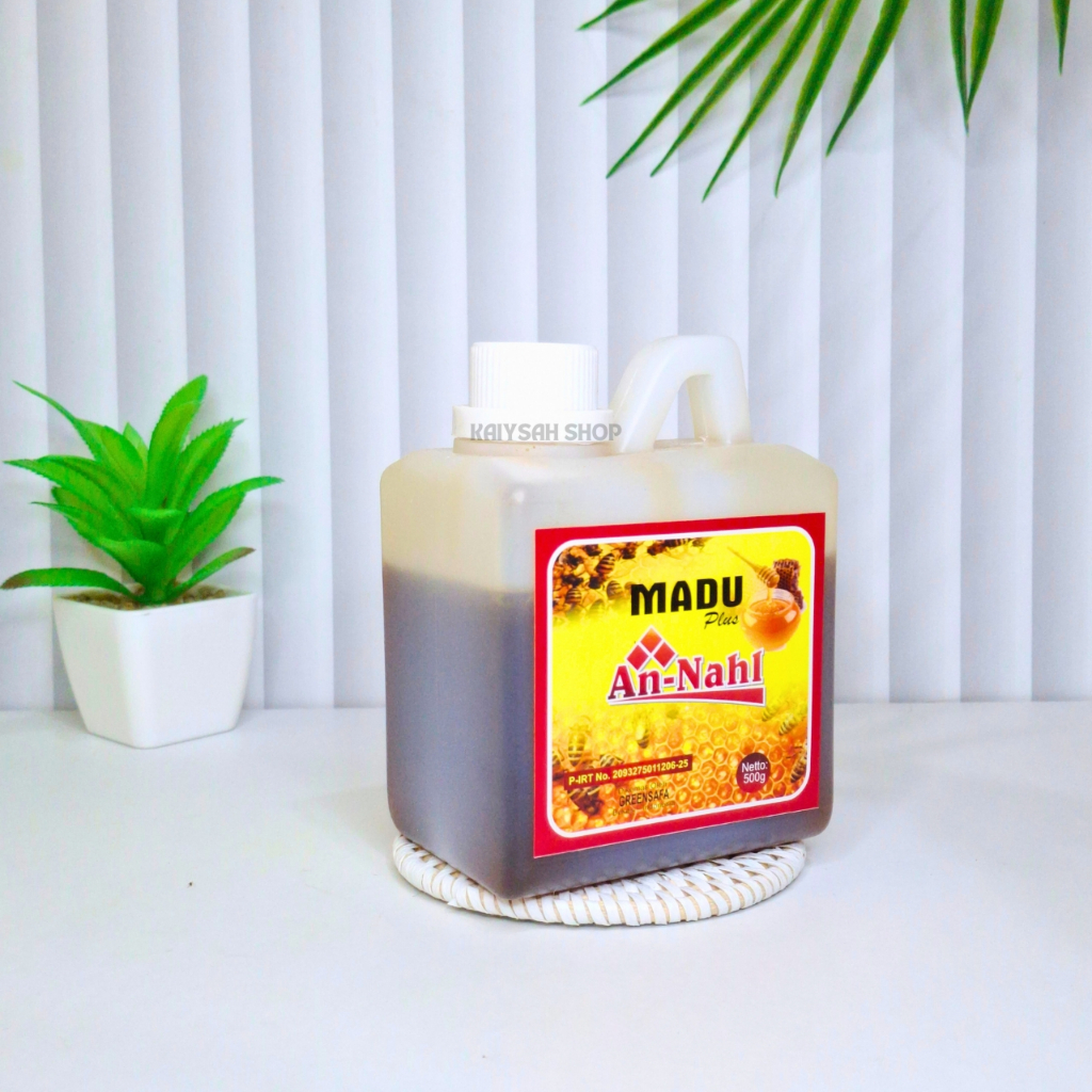 

Madu An-Nahl Plus 500gr Madu Kesehatan Alami Tingkatkan Imun Madu Murni