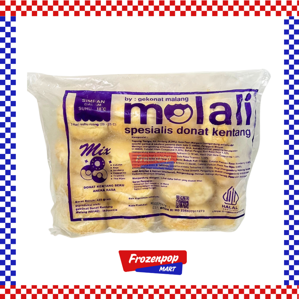 

Molali Donat Kentang Berbagai Rasa [INSTANT MALANG]