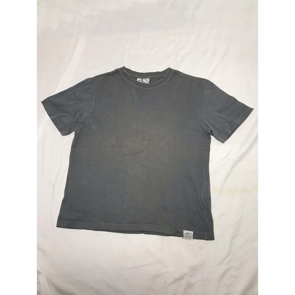 Nego Boskuu > ACS Born by the sea Cornwall Basic T-Shirt Ori - Grey (Outfit/Pakaian)|Preloved/2nd/Se