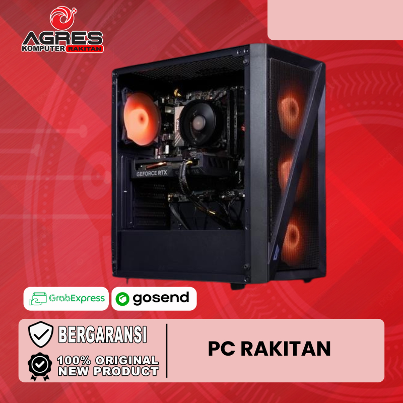 PC RAKITAN GIGABYTE | Ryzen 5 8400F | RTX 4060 | 32GB | Rakitan Gaming PC - KOMPUTER RAKITAN - PC GA