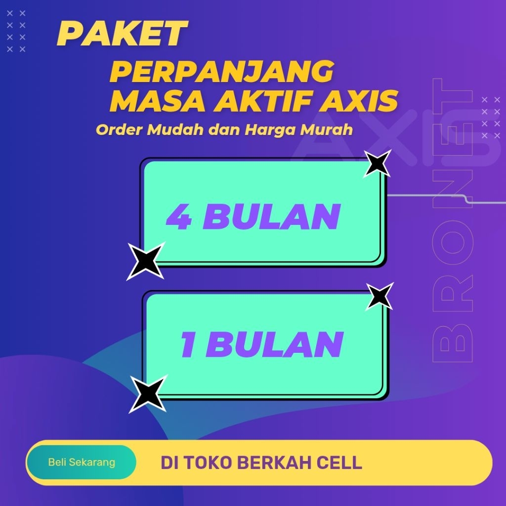 PERPANJANG MASA AKTIF AXIS MURAH