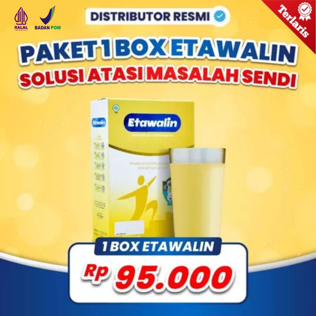 

Etawalin Original Susu Herbal Kambing Etawa Atasi Asam Urat Nyeri Sendi Dan Tulang Official 200Gr