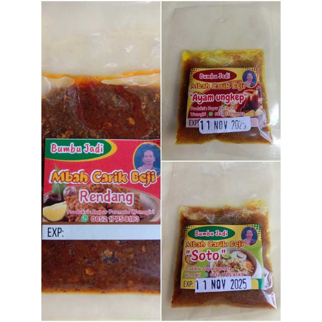 

mix bumbu rendang,ungkep,soto