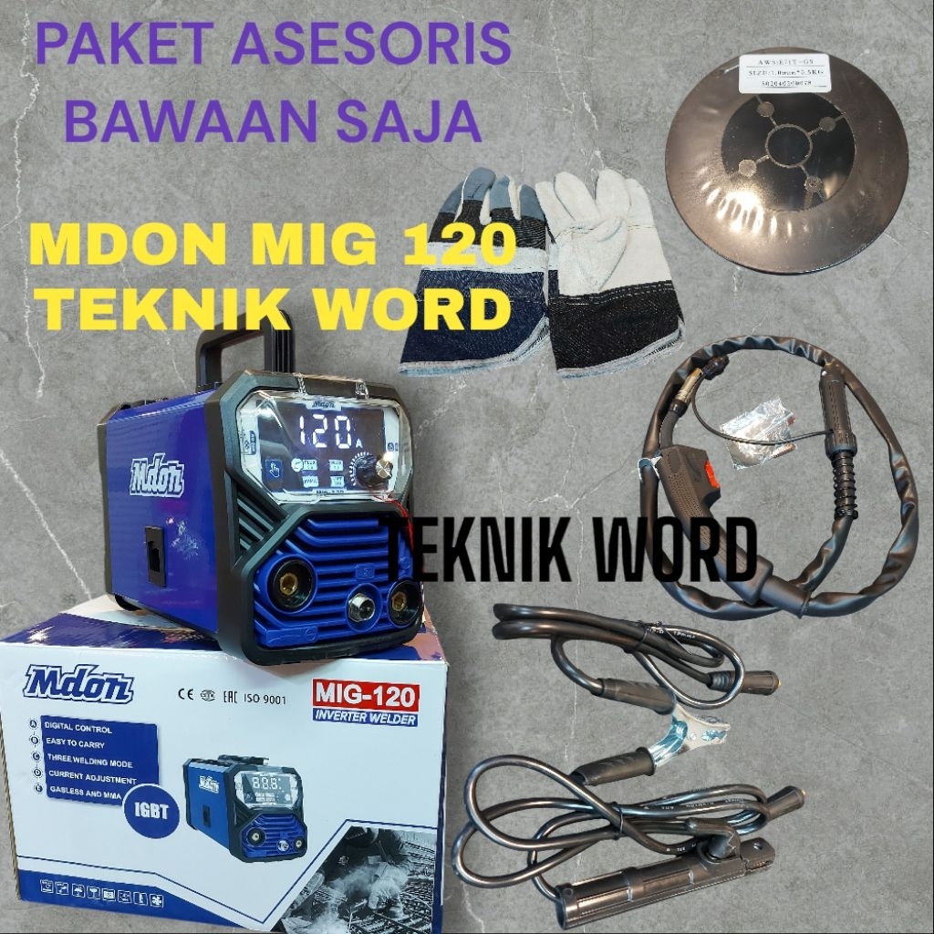 MESIN LAS REDBO MIG 120T MESIN LAS CO² REDBO MIG 120T INVERTER REDBO MIG 120T