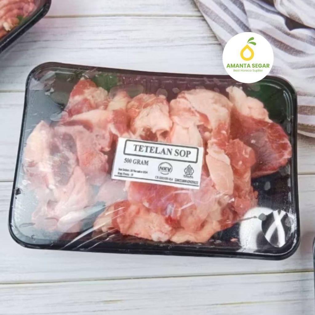 

Tetelan Sop Daging Sapi Halal 250gr - 500gr Super Premium