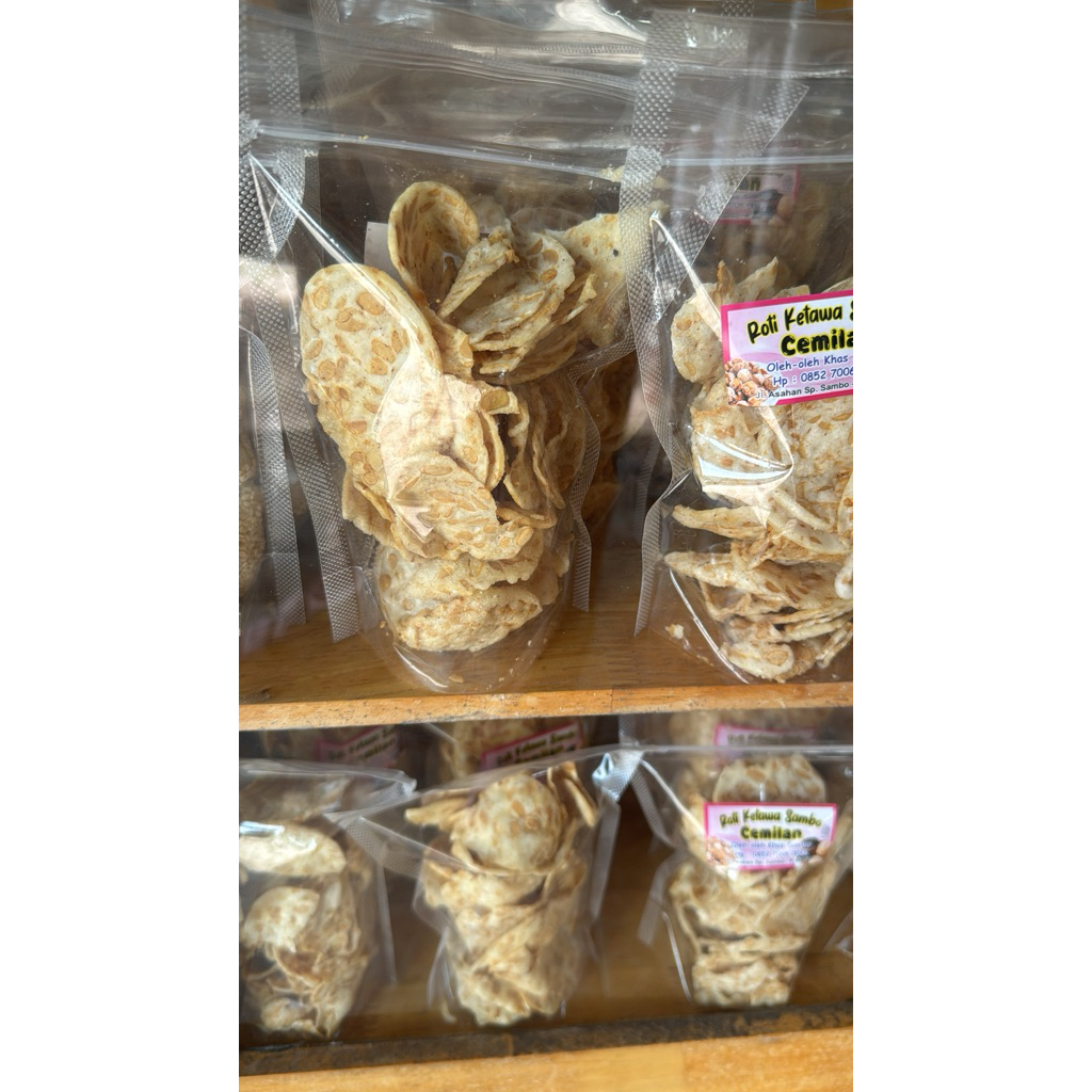 

kerupuk tempe sambo pematang siantar 2bungkus