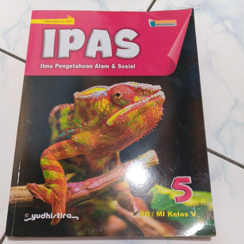IPAS kelas 5sd kurikulum merdeka penerbit yudistira