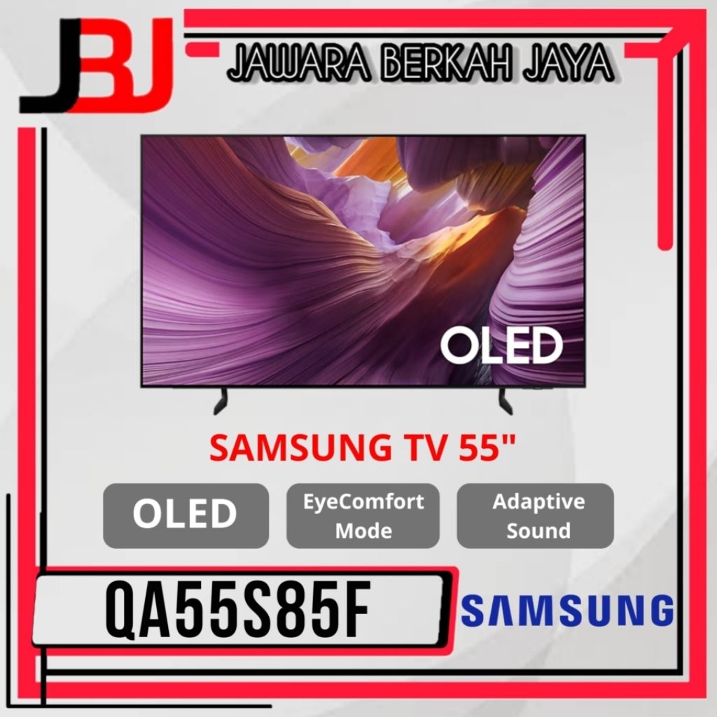 SAMSUNG QA55S85F Smart TV Samsung 55 inch OLED 4K Vision AI TV Samsung 55" Digital TV 55 inch 55S85F