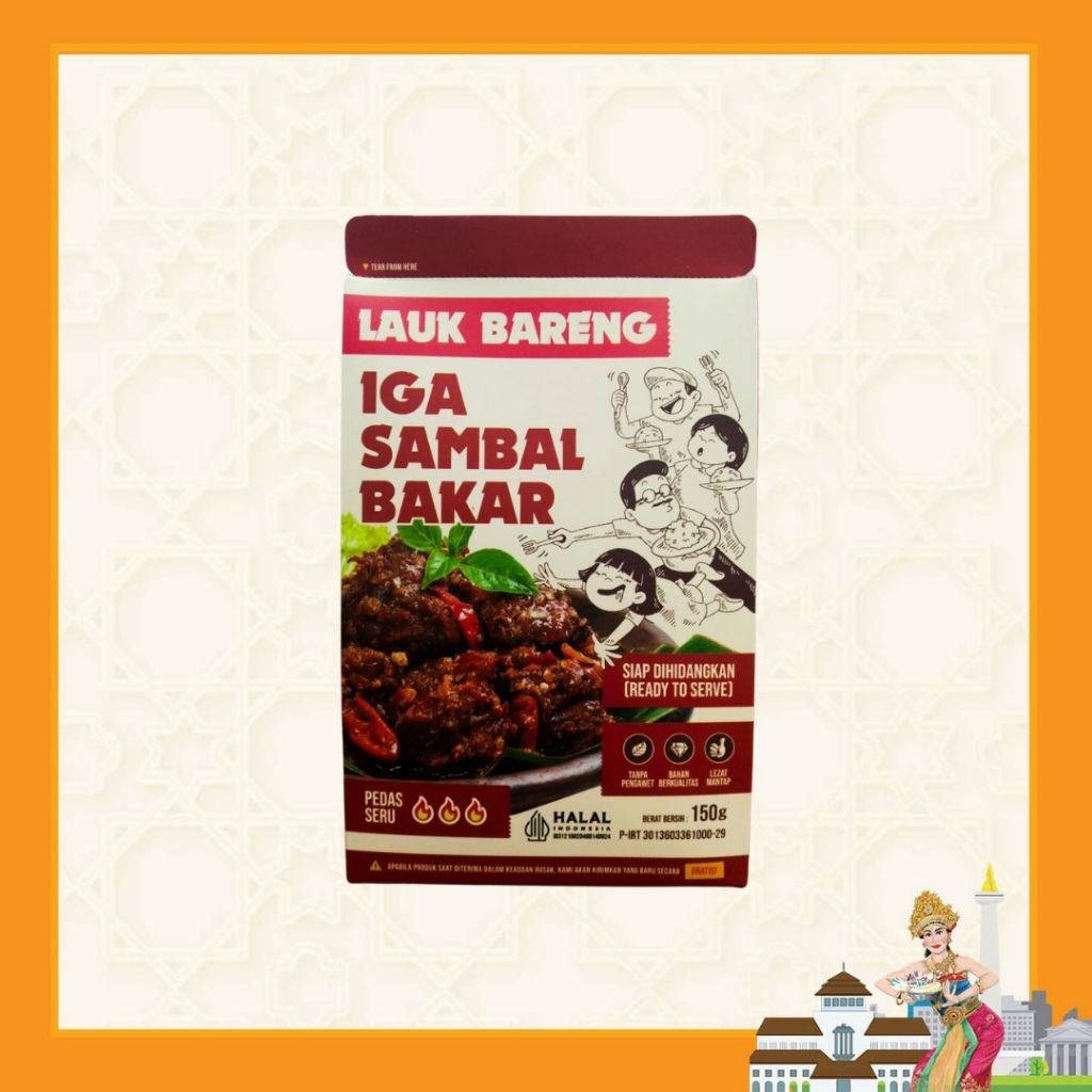 

Iga Sambal Bakar Lauk Bareng