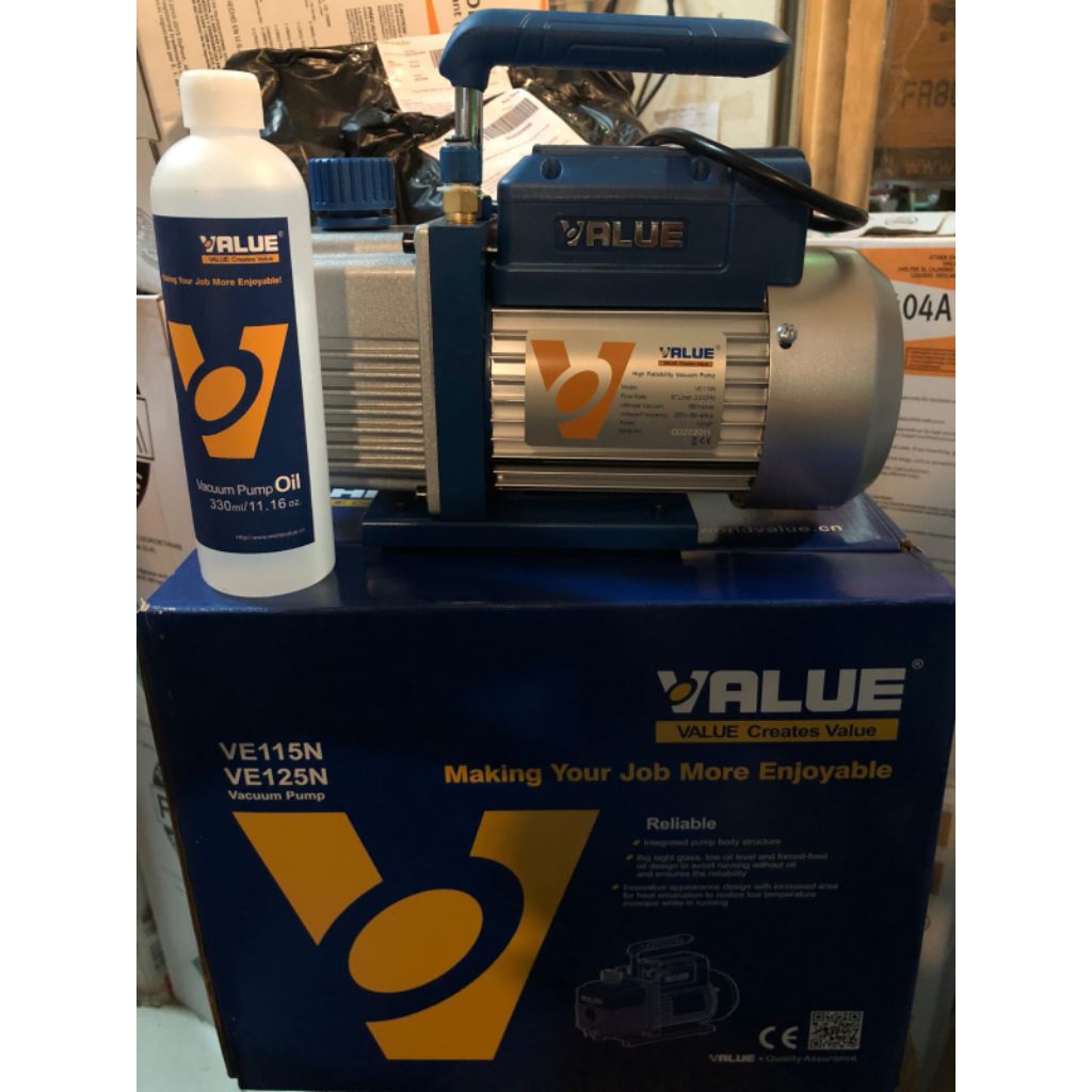 VACUUM PUMP VALUE VE115N | VACUUM PUMP 1/4HP MERK VALUE