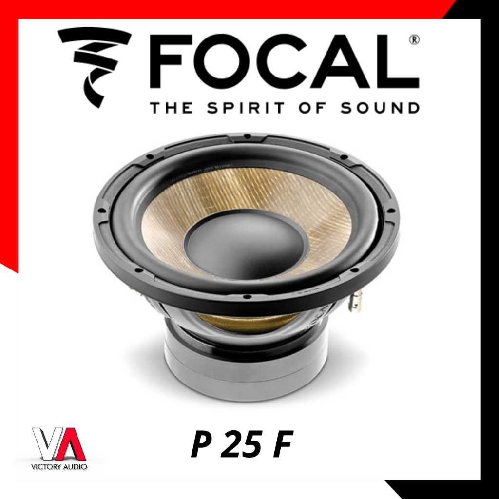 Focal P 25 F 10 Inch Subwoofer Model Bulat