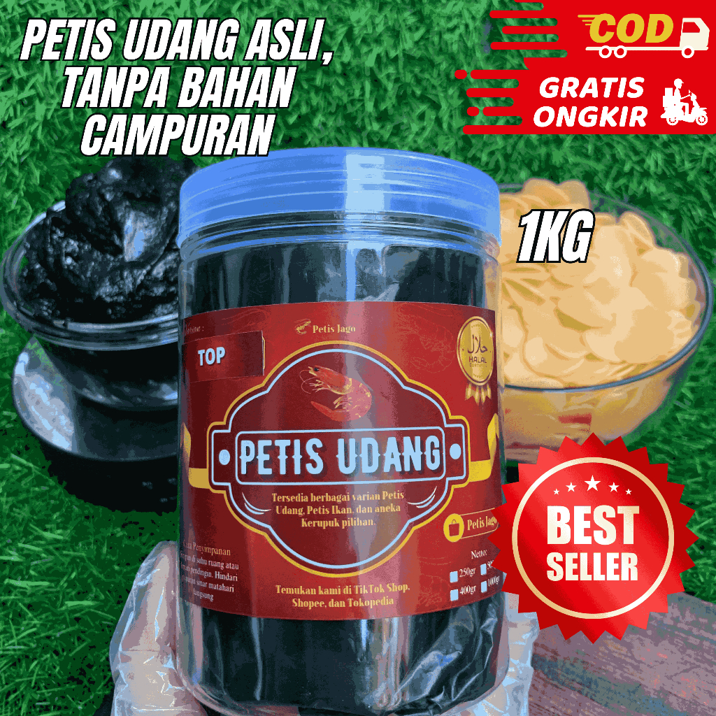 

Petis Udang Super Asli Gresik Petis Top Enak Asli Murni 1kg Tanpa Campuran Petis Udang Asli Top
