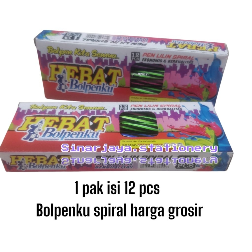 

pulpen bolpenku hebat harga grosir 1 pak 12 pcs / pulpen bolpenku hebat murah harga 1 pak isi 12 pcs