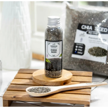 

Suur Lemoen Biji Chia Seed Organik 70 gram Original Untuk Diet