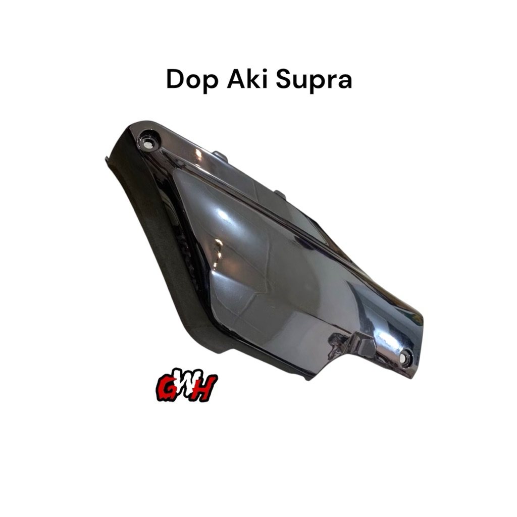 Box Aki Honda Supra X 100 Lama Old Hitam Glossy Tutup Aki Supra X 100