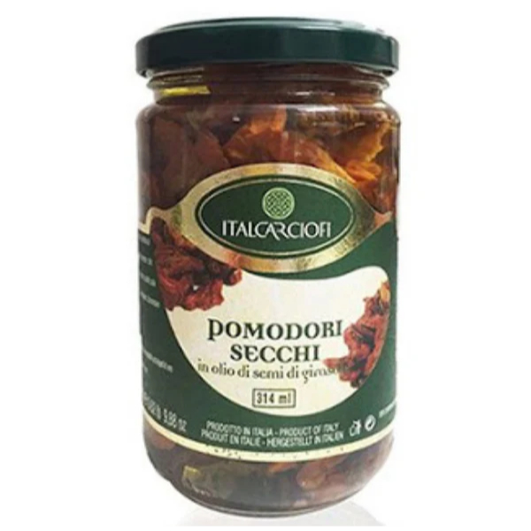 

ITALCARCIOFI - Sundried Tomato in Oil – Tomat Kering Rendam Minyak (314 g)