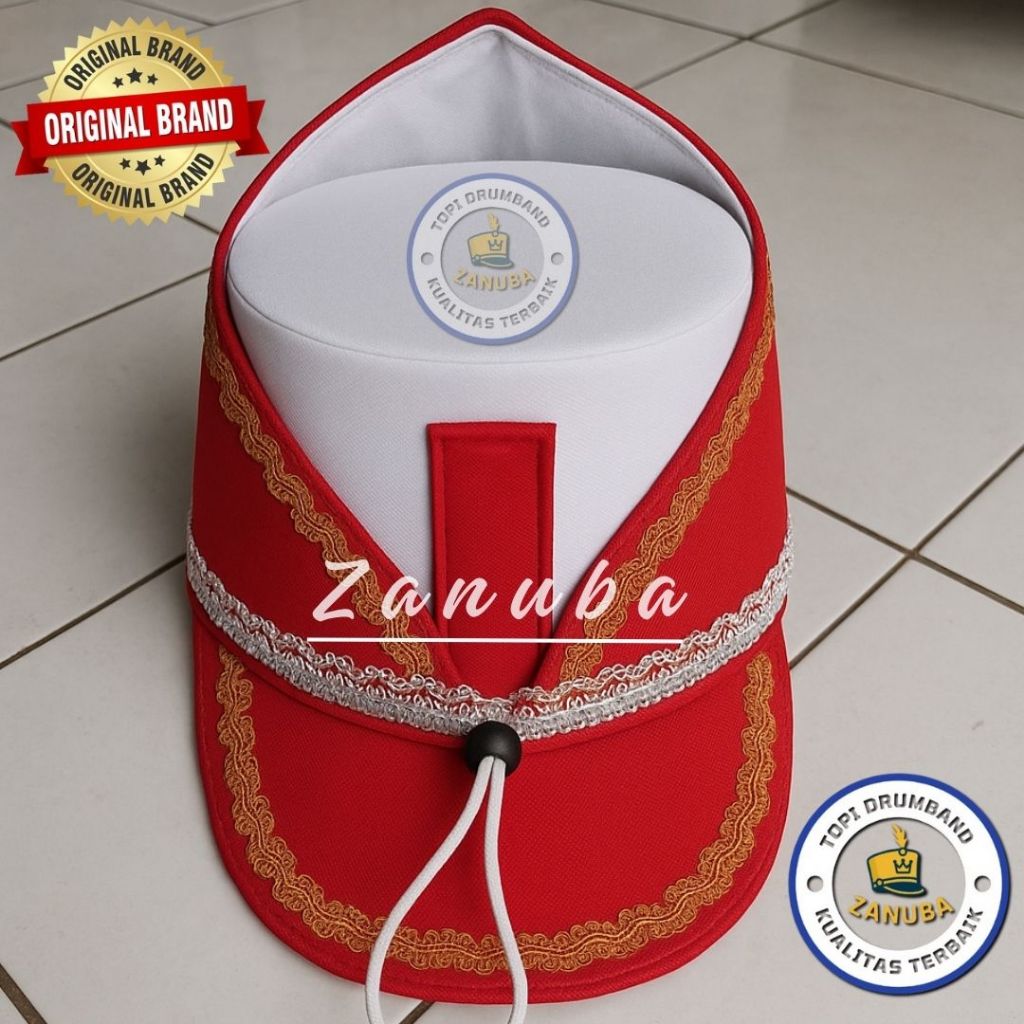 Topi Drumband Model Lancip TK SD SMP SMA