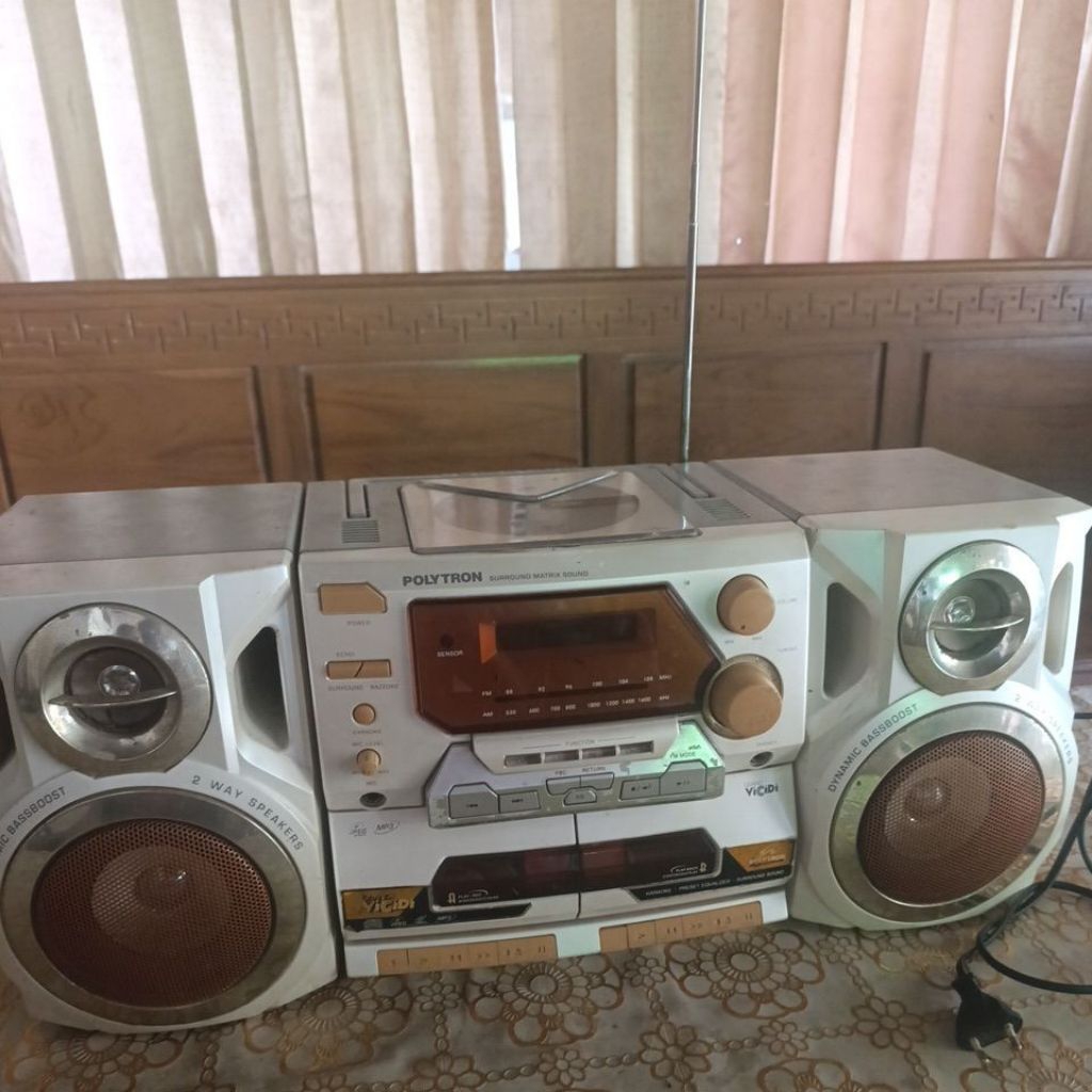 Tape Mini Compo Hifi Grand Polytron