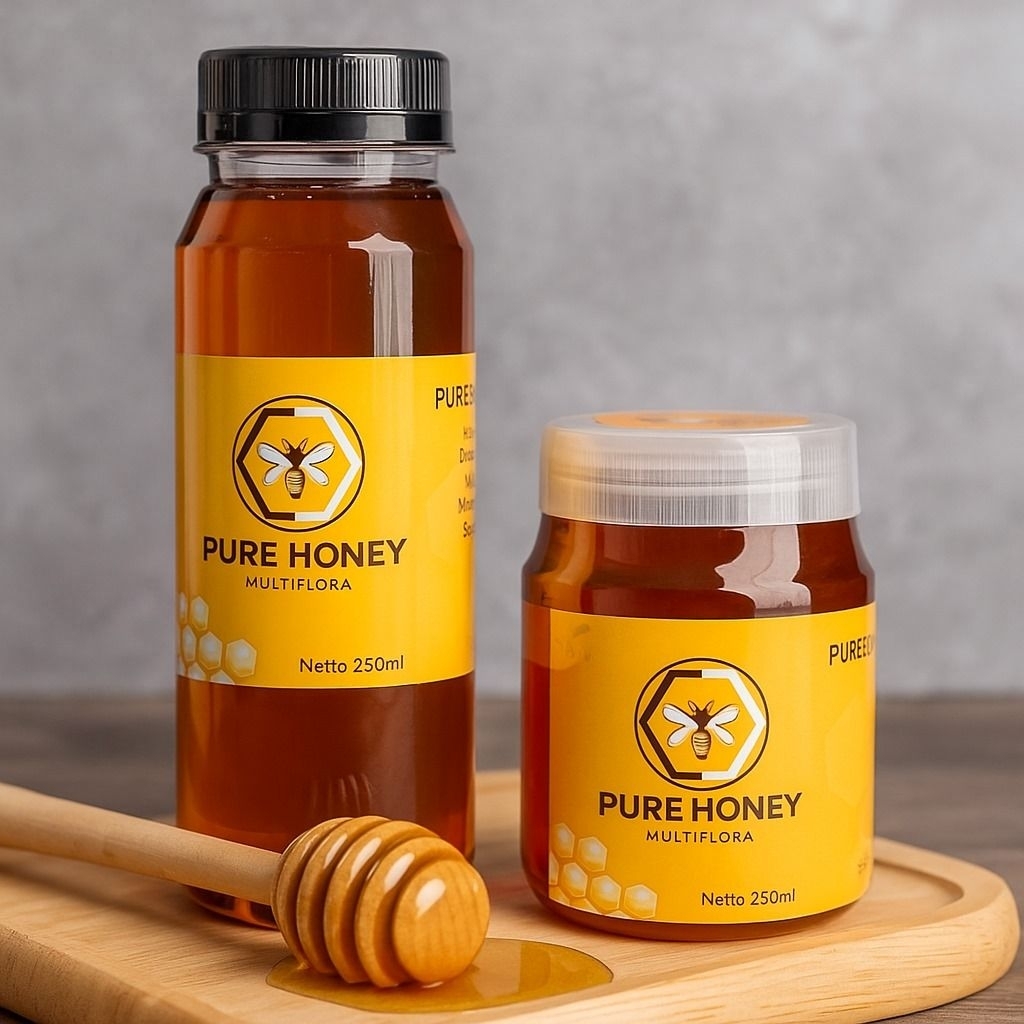 

Madu Murni Multiflora Asli 235gr - 335gram Zalfa Herbal Original Alami Tanpa Campuran 100% Organik