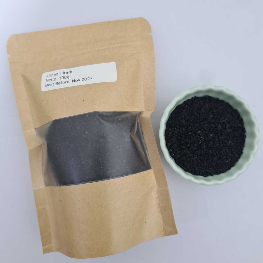 

Jinten Hitam ( Black Cumin Seed ) 20g / 100g - Premium Alami Kemasan Resealable