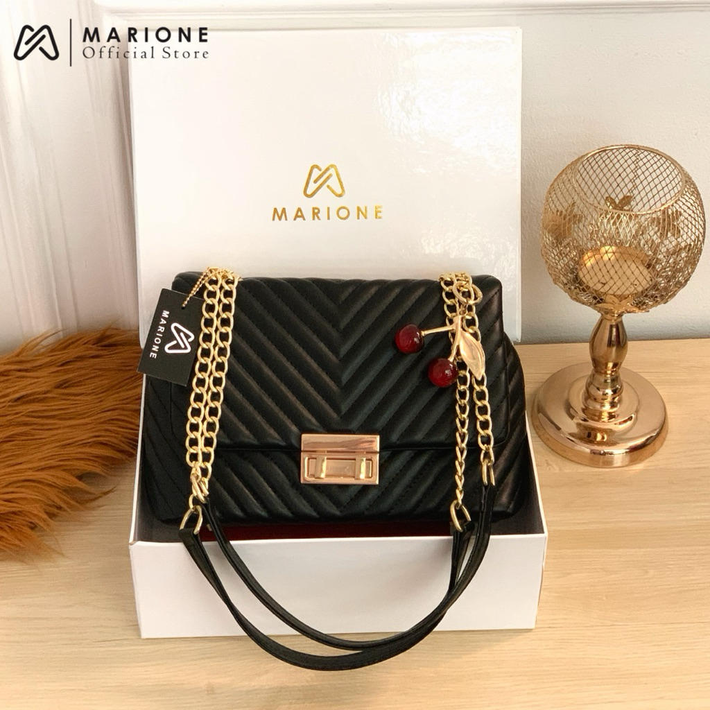 MARIONE - GIORGINA BAG TAS SLEMPANG DAN JINJING WANITA PREMIUM georgina